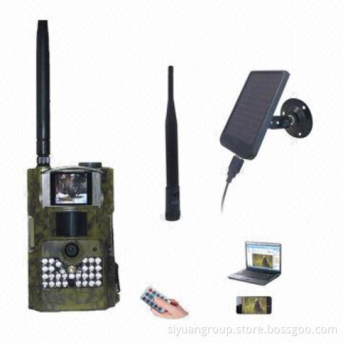 GSM/GPRS 8MP IR Hunting Camera with 1.5" Color Display, Up to 32GB Memory SD Card, Invisible Light